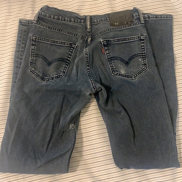 Men’s Dark Wash Levi’s 511 - Picture 2 of 5